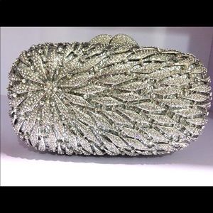 Crystallized Swarovski clutch